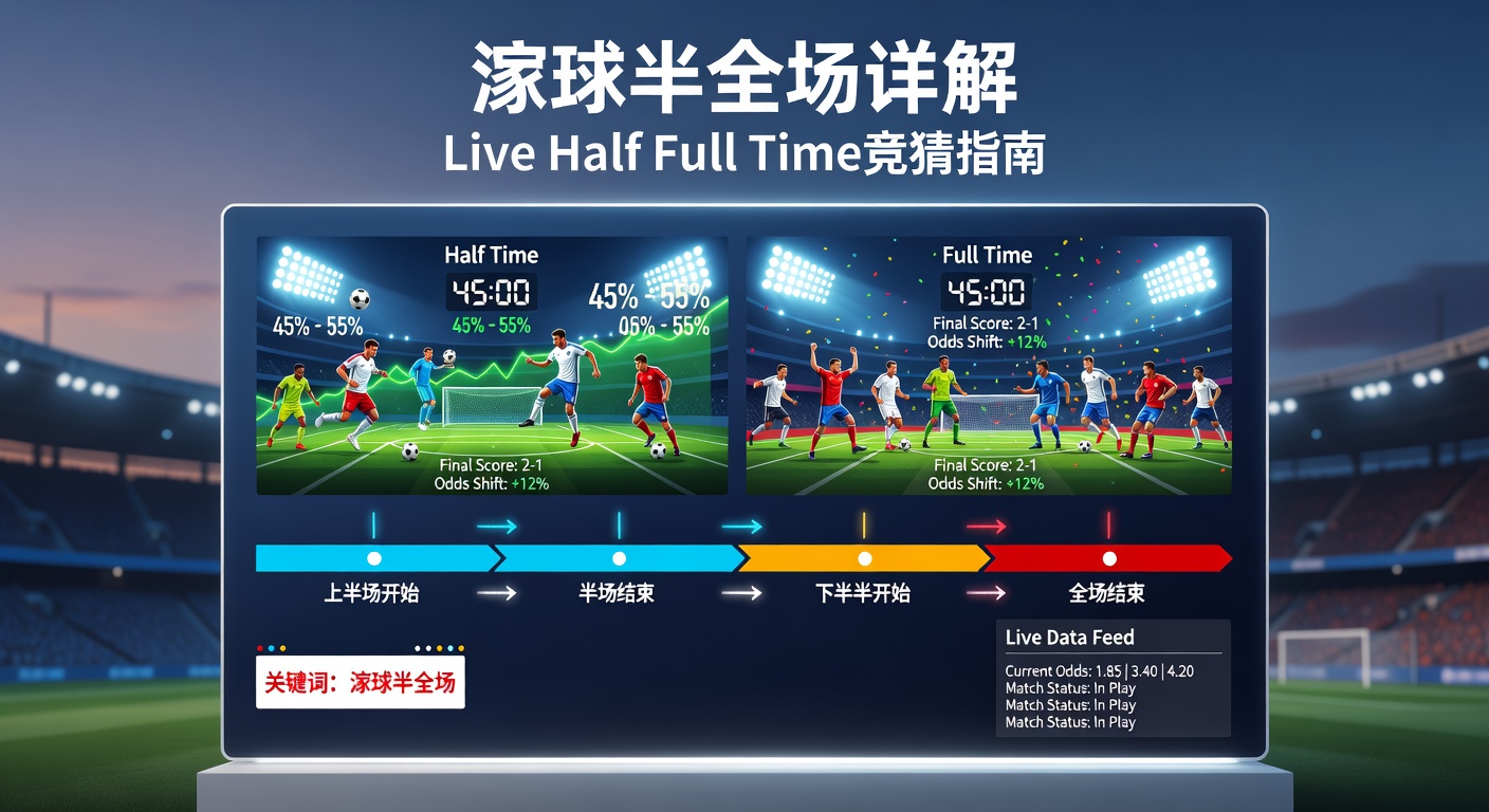 滚球半全场 live half full time 竞猜攻略