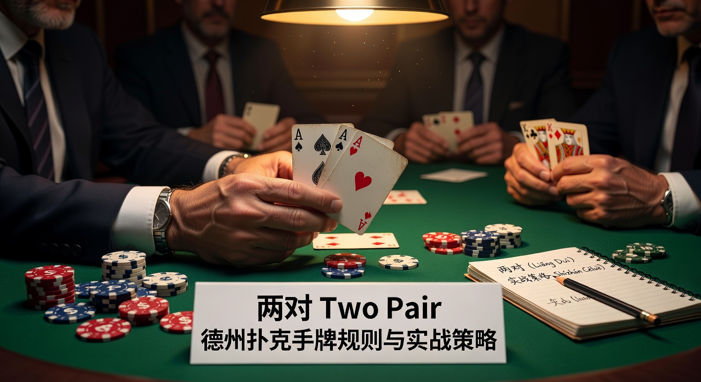 两对 Two Pair 扑克牌型详解胜率策略