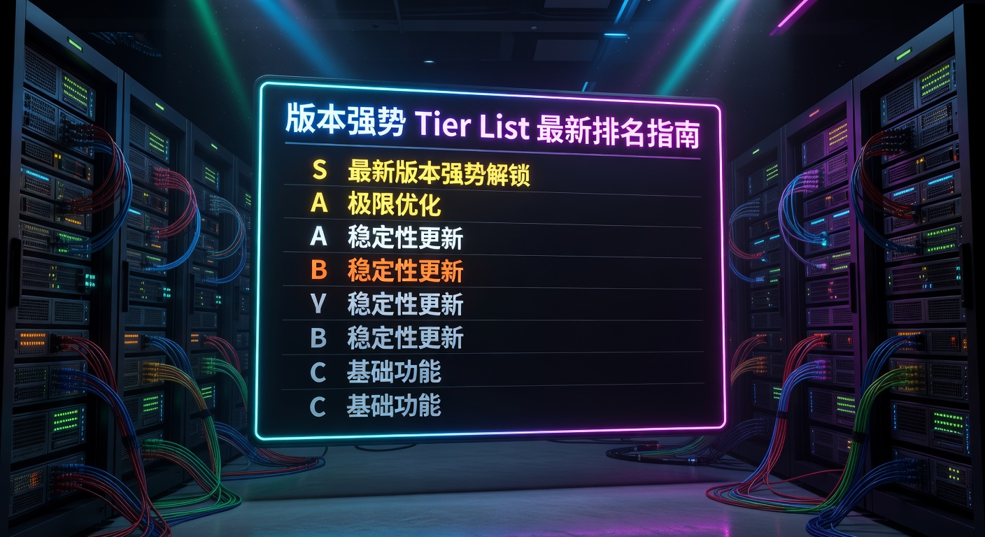 版本强势 Tier List 2024顶级球员排名指南
