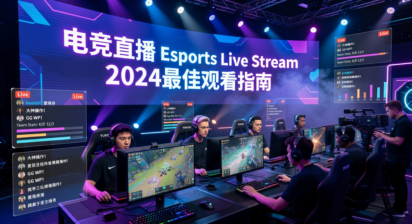 电竞直播 Esports Live Stream 2024最佳平台推荐