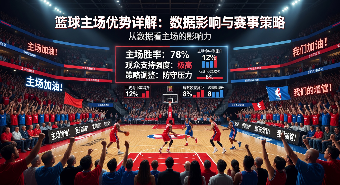 篮球主场优势：NBA最新数据与策略指南