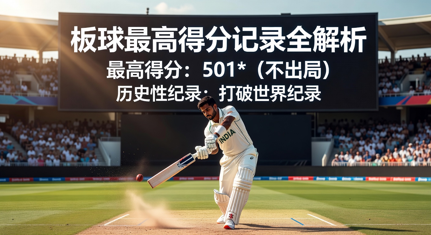 板球最高得分Top10：历史传奇与2024最新