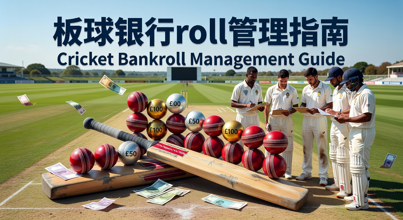 板球Bankroll管理：Cricket竞猜资金策略指南