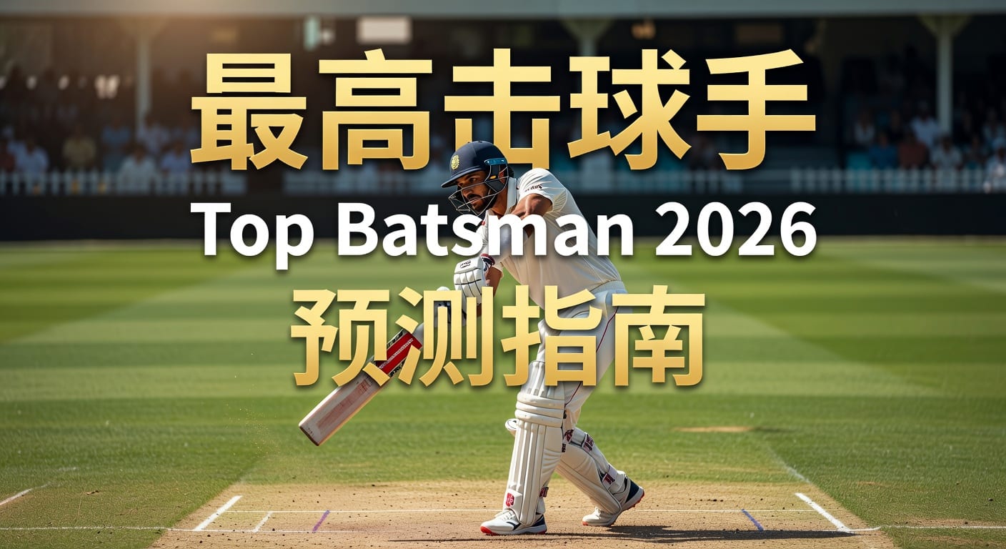 2026最高击球手 Top Batsman 最新预测排名